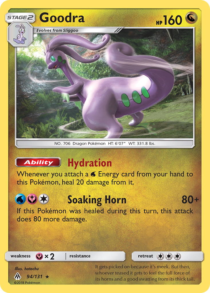 Goodra (94/131) [Sun & Moon: Forbidden Light] - Comfy Hobbies
