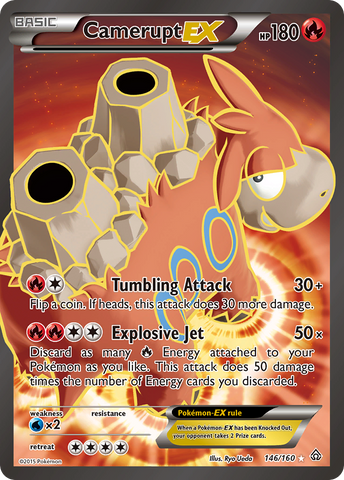 Camerupt EX (146/160) [XY: Primal Clash] - Comfy Hobbies