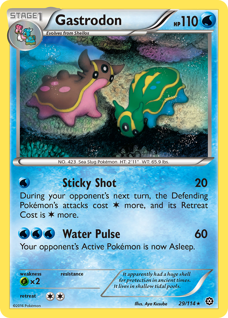 Gastrodon (29/114) [XY: Steam Siege] - Comfy Hobbies