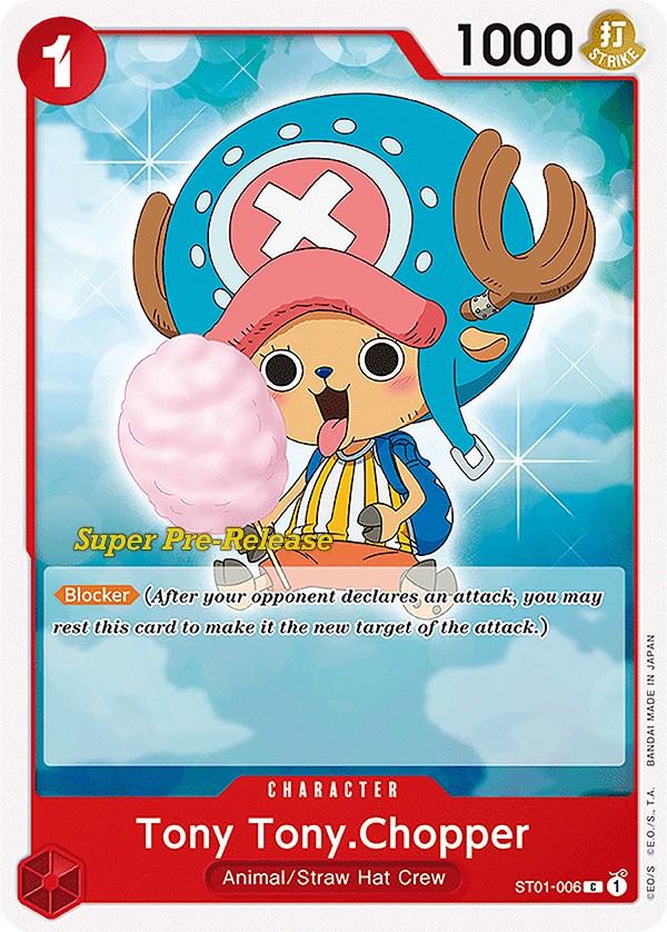 Tony Tony.Chopper [Super Pre-Release Starter Deck: Straw Hat Crew] - Comfy Hobbies