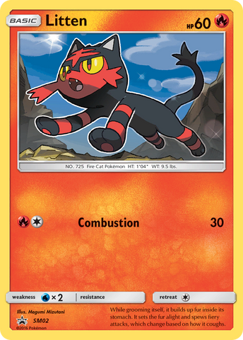 Litten (SM02) [Sun & Moon: Black Star Promos] - Comfy Hobbies