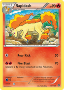 Rapidash (17/114) [XY: Steam Siege] - Comfy Hobbies