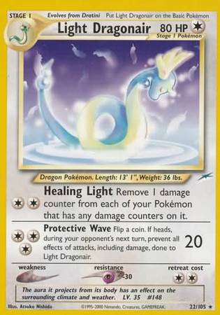 Light Dragonair (22/105) [Neo Destiny Unlimited] - Comfy Hobbies
