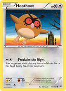 Hoothoot (119/162) [XY: BREAKthrough] - Comfy Hobbies