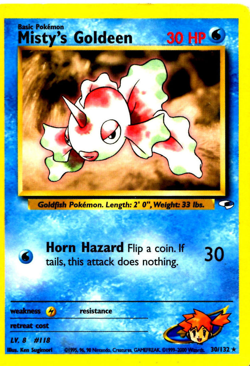 Misty's Goldeen (30/132) [Gym Heroes Unlimited] - Comfy Hobbies