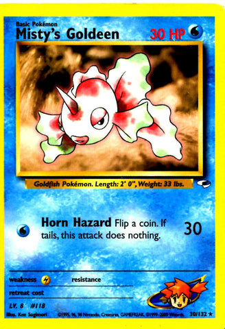 Misty's Goldeen (30/132) [Gym Heroes Unlimited] - Comfy Hobbies