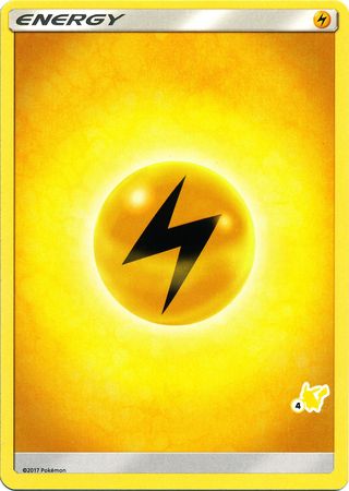 Lightning Energy (Pikachu Stamp #4) [Battle Academy 2020] - Comfy Hobbies