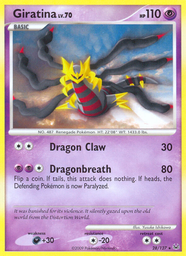 Giratina (28/127) (Theme Deck Exclusive) [Platinum: Base Set] - Comfy Hobbies