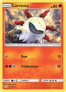 Larvesta (34/236) [Sun & Moon: Cosmic Eclipse] - Comfy Hobbies