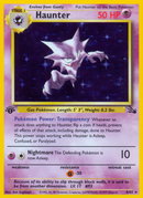 Haunter (6/62) [Fossil 1st Edition] - Comfy Hobbies