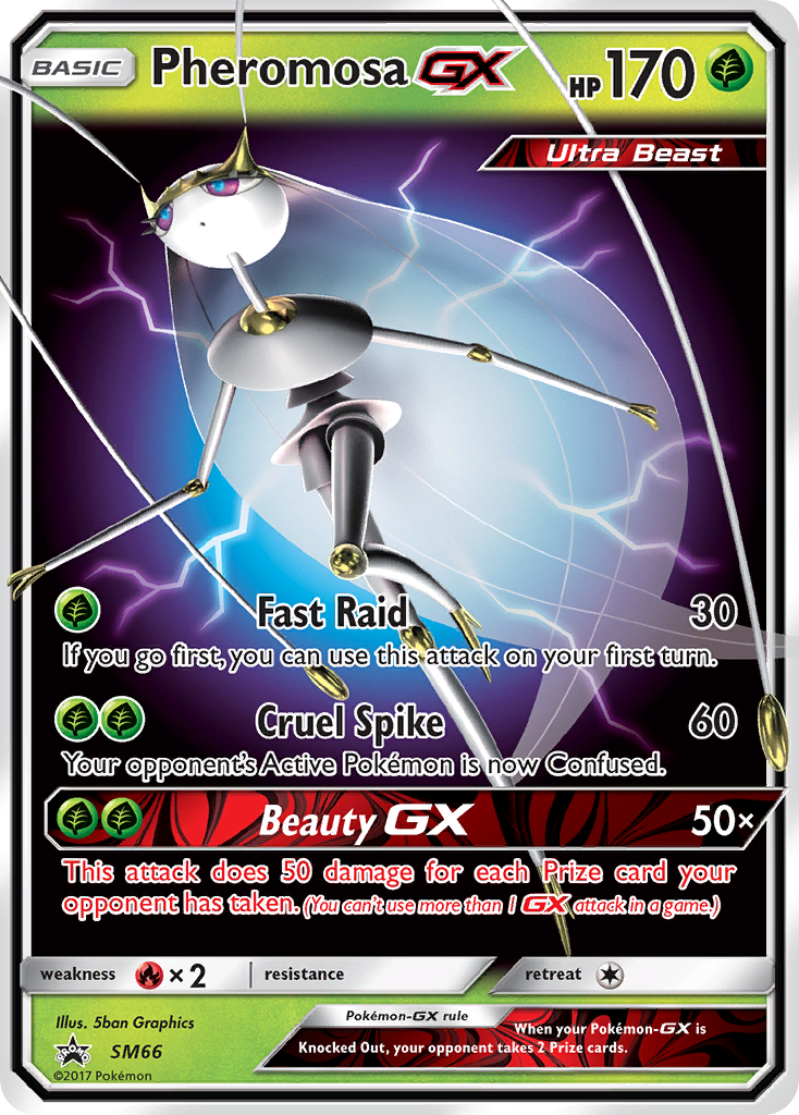 Pheromosa GX (SM66) [Sun & Moon: Black Star Promos] - Comfy Hobbies