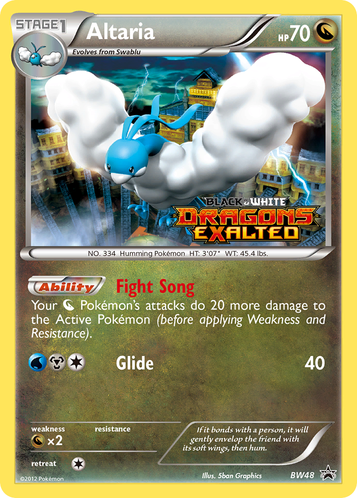 Altaria (BW48) [Black & White: Black Star Promos] - Comfy Hobbies