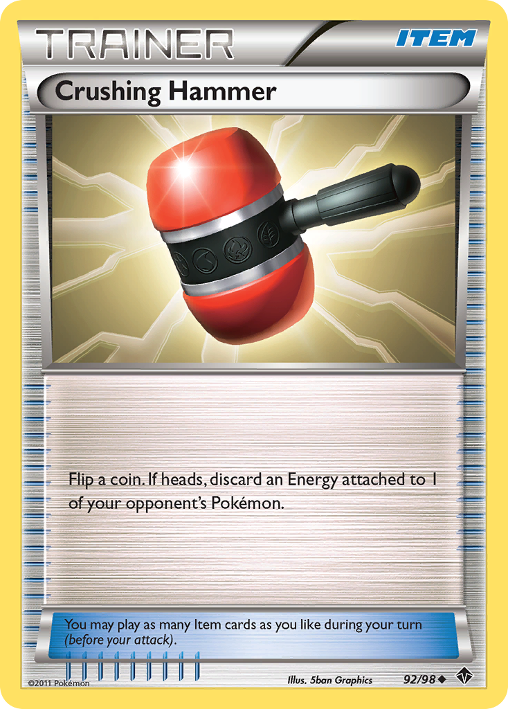 Crushing Hammer (92/98) [Black & White: Emerging Powers] - Comfy Hobbies