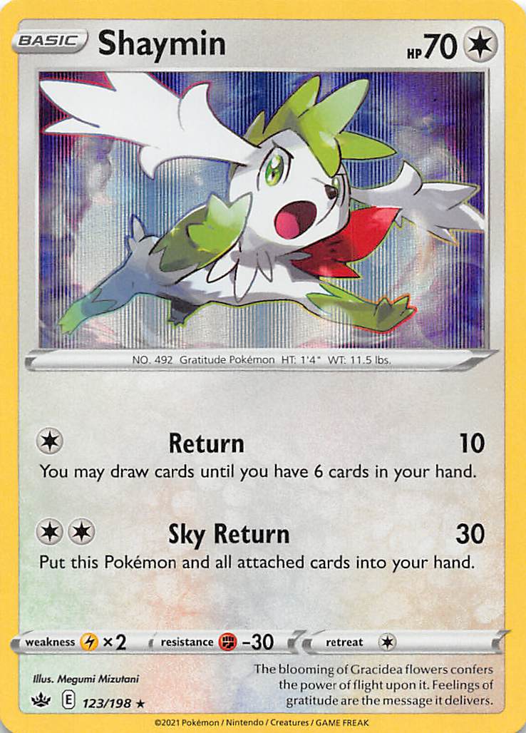 Shaymin (123/198) [Sword & Shield: Chilling Reign] - Comfy Hobbies