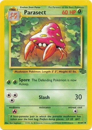 Parasect (41/64) [Jungle Unlimited] - Comfy Hobbies