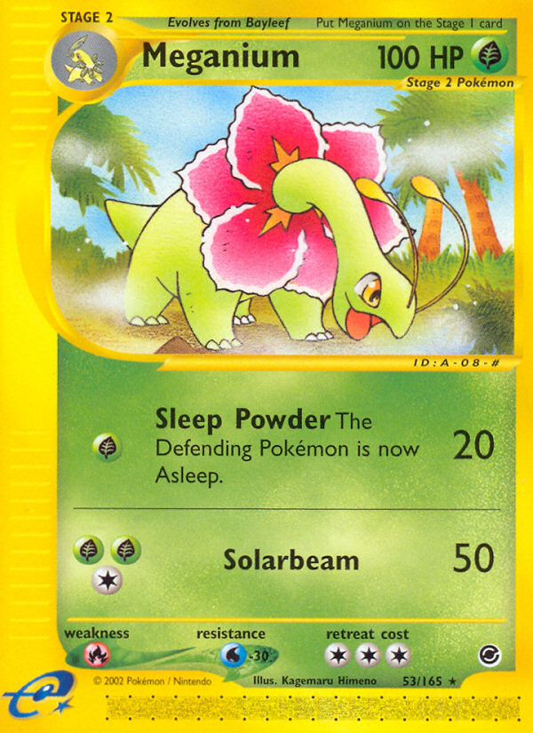 Meganium (53/165) [Expedition: Base Set] - Comfy Hobbies