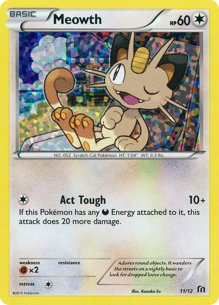 Meowth (11/12) [McDonald's Promos: 2016 Collection] - Comfy Hobbies