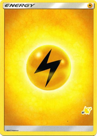 Lightning Energy (Pikachu Stamp #27) [Battle Academy 2020] - Comfy Hobbies