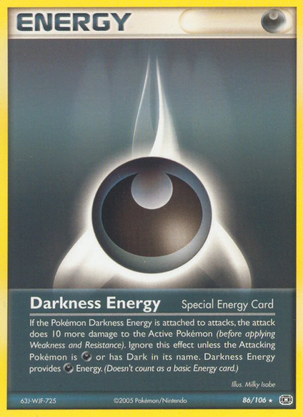 Darkness Energy (86/106) [EX: Emerald] - Comfy Hobbies