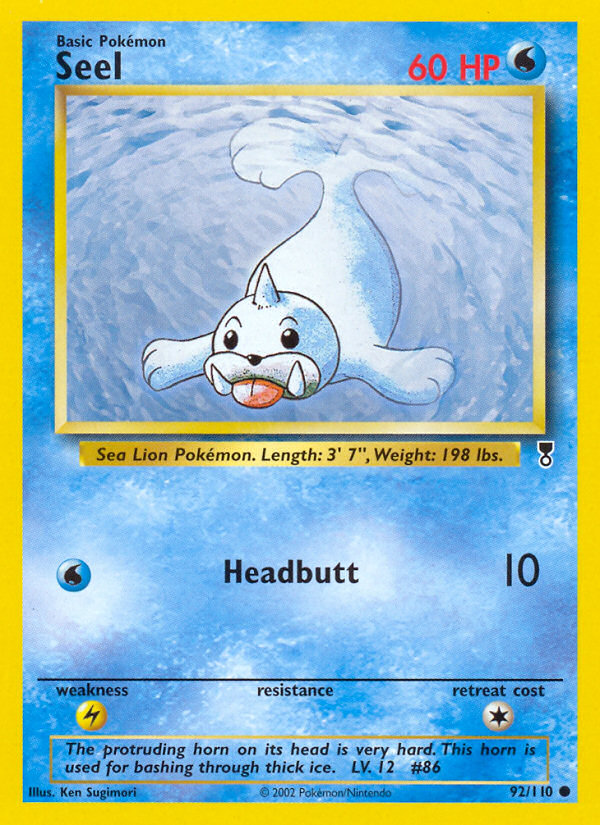 Seel (92/110) [Legendary Collection] - Comfy Hobbies
