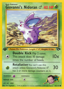 Giovanni's Nidoran (76/132) (Male) [Gym Challenge 1st Edition] - Comfy Hobbies