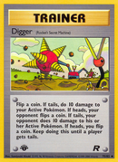 Digger (75/82) [Team Rocket 1st Edition] - Comfy Hobbies