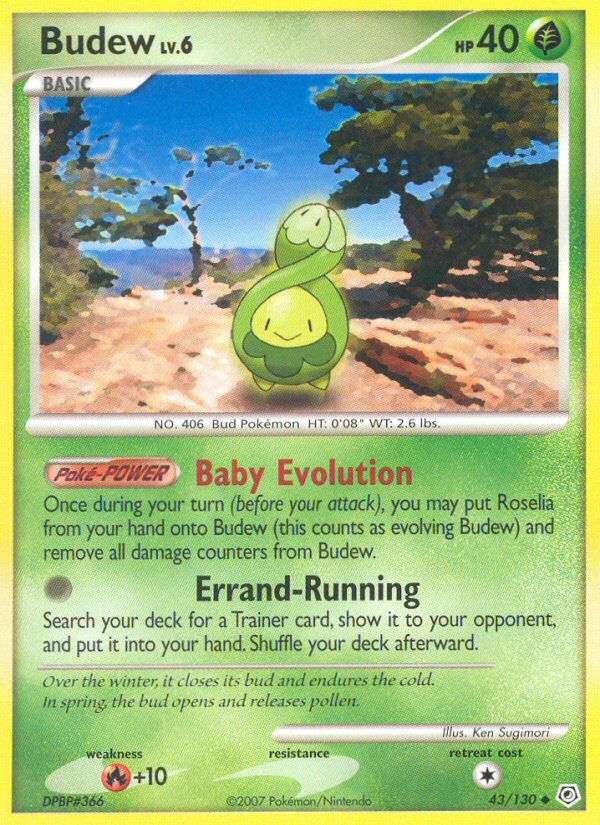 Budew (43/130) [Diamond & Pearl: Base Set] - Comfy Hobbies