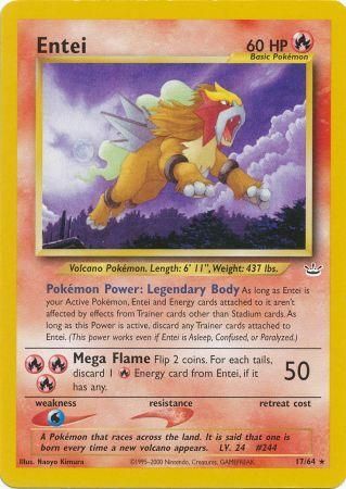Entei (17/64) [Neo Revelation Unlimited] - Comfy Hobbies