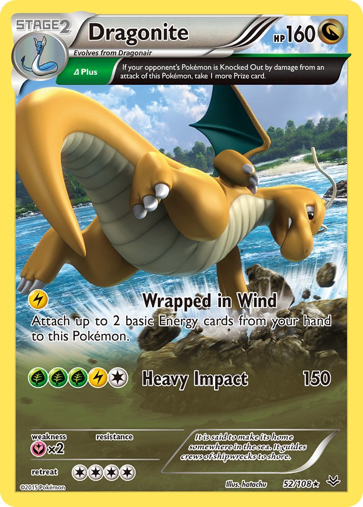 Dragonite (52/108) (Theme Deck Exclusive) [XY: Roaring Skies] - Comfy Hobbies