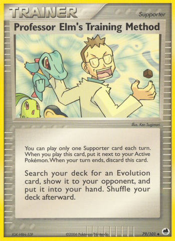 Professor Elm's Training Method (79/101) [EX: Dragon Frontiers] - Comfy Hobbies
