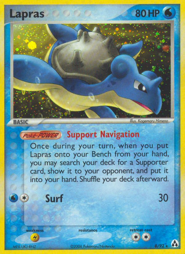 Lapras (8/92) [EX: Legend Maker] - Comfy Hobbies