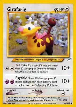 Girafarig (66/105) [Neo Destiny Unlimited] - Comfy Hobbies