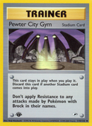Pewter City Gym (115/132) [Gym Heroes 1st Edition] - Comfy Hobbies