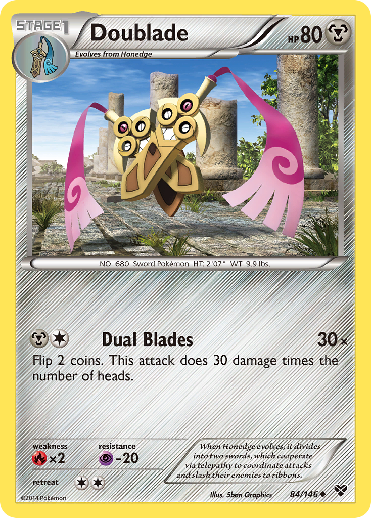 Doublade (84/146) [XY: Base Set] - Comfy Hobbies