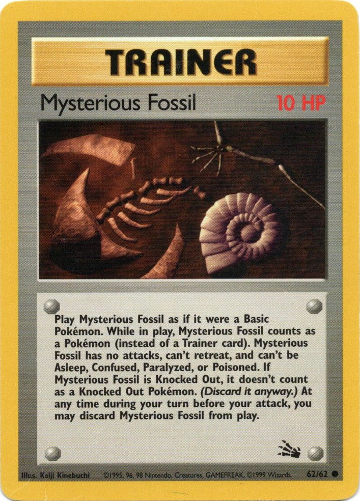 Mysterious Fossil (62/62) [Fossil Unlimited] - Comfy Hobbies