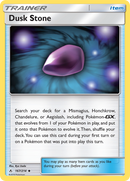 Dusk Stone (167/214) [Sun & Moon: Unbroken Bonds] - Comfy Hobbies