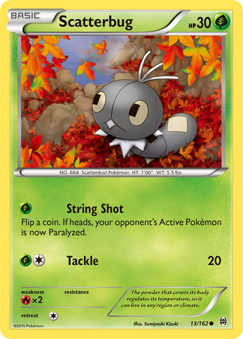 Scatterbug (13/162) [XY: BREAKthrough] - Comfy Hobbies