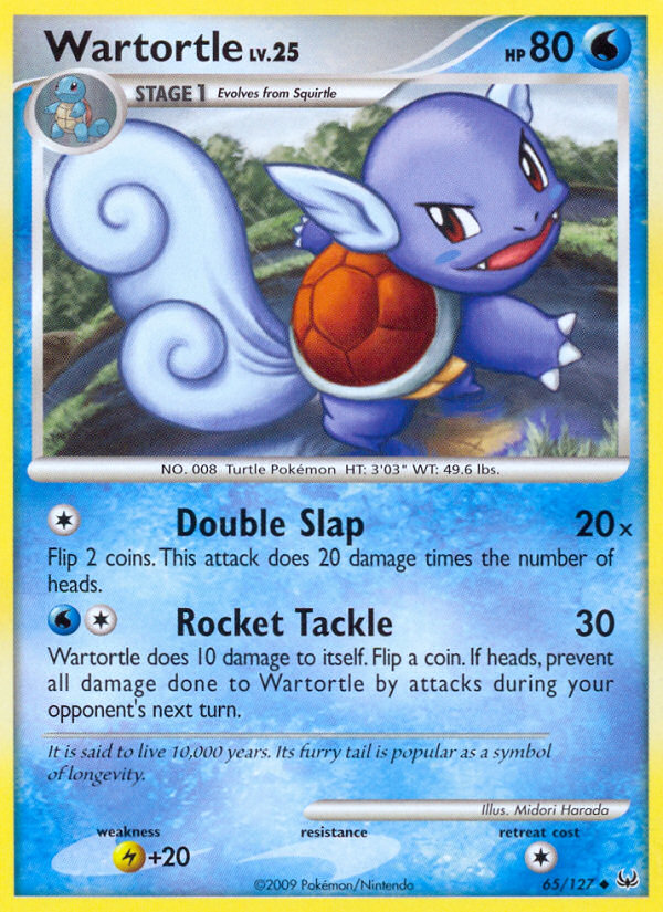 Wartortle (65/127) [Platinum: Base Set] - Comfy Hobbies